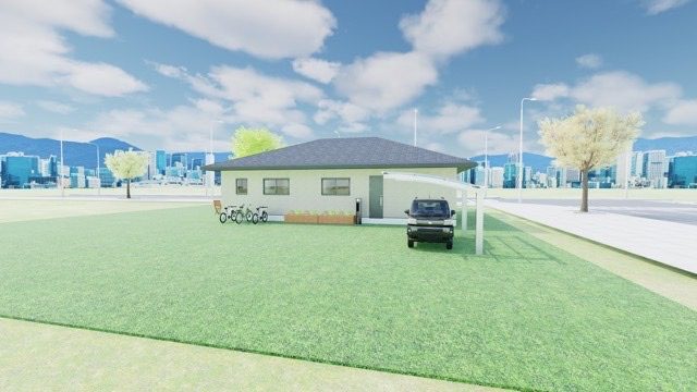 MIRAI CRAFT 一級建築師事務所打造的住宅完成示意圖